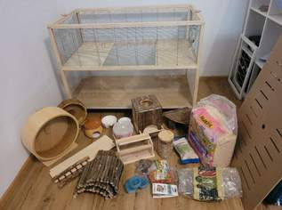 Gehege (Käfig) für Nagetiere plus Zubehör, 230 €, Marktplatz-Tiere & Tierbedarf in 8605 Kapfenberg