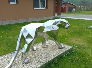 Stainless steel sculpulture in life size, 2500 €, Marktplatz-Antiquitäten, Sammlerobjekte & Kunst in Slowakei