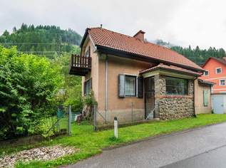Teilsaniertes Einfamilienhaus mit schönem Grundstück in Trofaiach, 179000 €, Immobilien-Häuser in 8793 Trofaiach