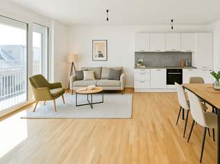 TRAUMHAFTE 3 ZIMMER WOHNUNG I ERSTBEZUG IN RUHELAGE, 1499 €, Immobilien-Wohnungen in 1220 Donaustadt