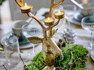Kerzenhalter Hirsch 