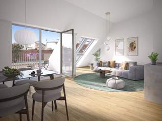 Nachhaltiges Wohnen beim Yppenplatz - Moderne 2-Zimmer-Wohnung mit Loggia, 288400 €, Immobilien-Wohnungen in 1170 Hernals Nachhaltiges Wohnen beim Yppenplatz - Moderne 2-Zimmer-Wohnung mit Loggia, 288400 €, Immobilien-Wohnungen in 1170 Hernals