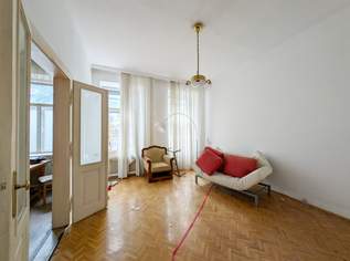 ++NEU++ Sanierungsbedürftige 2-Zimmer Altbau-Wohnung im Erdgeschoss - großes Umbau-Potential, 248890 €, Immobilien-Wohnungen in 1100 Favoriten