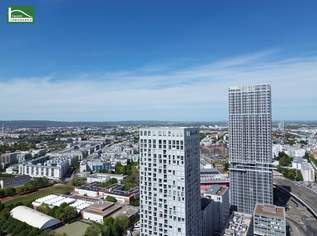 Urban Living neu definiert – mit Rooftop-Pool & Fitnessbereich, 1349 €, Immobilien-Wohnungen in 1220 Donaustadt