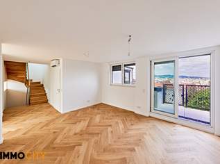Großzügige 3,5-Zimmer-Dachgeschoss-Wohnung mit 41m² Terrasse Panoramaterrasse, 898000 €, Immobilien-Wohnungen in 1160 Ottakring