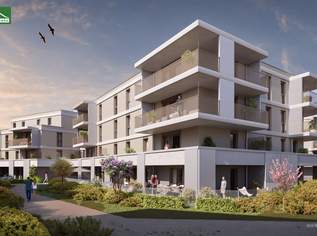 Das perfekte Investment: FLORIANI – Quartier am Tullnerfeld - Hochwertige 2-Zimmer-Gartenwohnung!, 242100 €, Immobilien-Wohnungen in 3441 Judenau