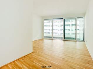 Nähe U1 Station Kaisermühlen - Singlewohnung mit optisch abgetrenntem Schlafbereich - Neubau, 928.29 €, Immobilien-Wohnungen in 1220 Donaustadt