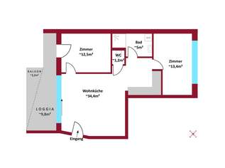 Erstbezug: Altbau, Neubau, hofseitige Terrassen, Balkone, Loggien, Gärten, Schlüsselfertig., 549600 €, Immobilien-Wohnungen in 1160 Ottakring