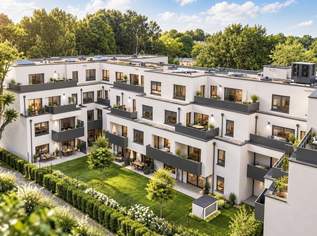 Neubauwohnung im Grünen – moderne 2-Zimmer-Wohnung mit Terrasse im Herzen von Aspern, 250000 €, Immobilien-Wohnungen in 1220 Donaustadt