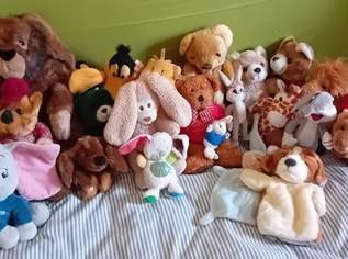 Plueschtiere und noch viel mehr. Unser Zoo will umziehen, pro Tier 2 Euro, 2 €, Kindersachen-Spielzeug in 1130 Hietzing Plueschtiere und noch viel mehr. Unser Zoo will umziehen, pro Tier 2 Euro, 2 €, Kindersachen-Spielzeug in 1130 Hietzing