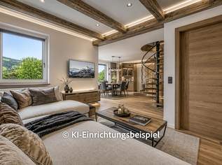 Dachgeschosswohnung mit Turmzimmer und Panorama-Ausblick, 460000 €, Immobilien-Wohnungen in 6370 Stadt Kitzbühel