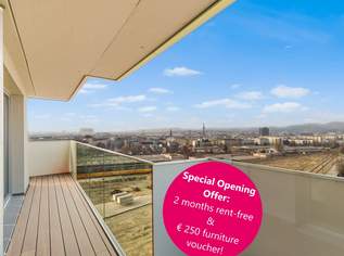 Vienna City Flair & Nature Combined: Living at Nordwestbahnhof, 3481.5 €, Immobilien-Wohnungen in 1200 Brigittenau