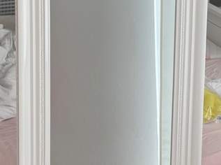 Standspiegel Ganzkörper in Weiß (Vintagestil) 