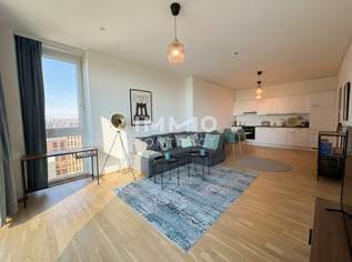 Entzückendes Apartment (vollmöbliert) mit Rundumblick und Goodies wie Concierge, Gemeinschaftsterrasse, Rooftop-Pool u.v.m., 499000 €, Immobilien-Wohnungen in 1030 Landstraße