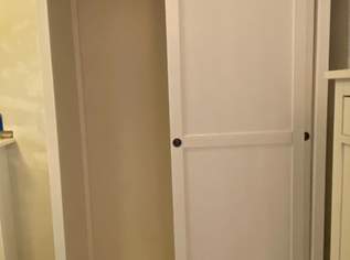 Hemnes Echtholz Vorzimmerschrank weiß