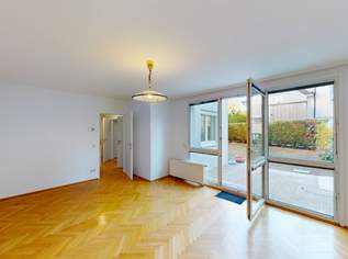 Grüner Rückzugsort: Ruhige Gartenwohnung, 1253.62 €, Immobilien-Wohnungen in 1230 Liesing