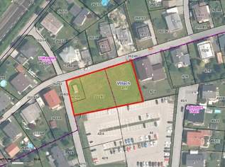Grundstück perfekt geignet für Bauträger/Entwickler in Villach nähe Warmbad Villach/Atrio, 750000 €, Immobilien-Grund und Boden in 9500 