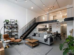 ERSTBEZUG nach Sanierung | Außergewöhnliches Loft mit Raumhöhe bis zu ca. 4,90 m | Büro/Praxis Nutzung und Kurzzeitvermietung möglich, 545000 €, Immobilien-Wohnungen in 1210 Floridsdorf