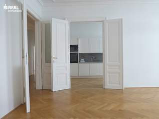 Nahe Stadtpark - Design-Altbau mit kleinem Balkon - perfekter Grundriss - exklusiv saniert - 4. Liftstock, 3786.75 €, Immobilien-Wohnungen in 1010 Innere Stadt