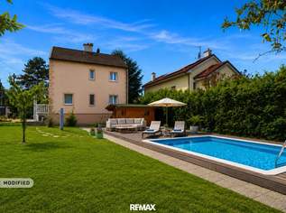689 m² Eigengrund in Wien-Hadersdorf – Haus mit Pool inklusive!, 690000 €, Immobilien-Häuser in 1140 Penzing 689 m² Eigengrund in Wien-Hadersdorf – Haus mit Pool inklusive!, 690000 €, Immobilien-Häuser in 1140 Penzing