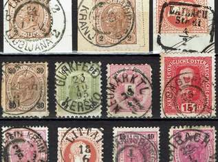Ö-KuK Stempellot "Krain" ca. 104-Kleinpunkte (3), 20 €, Marktplatz-Sammlungen & Haushaltsauflösungen in 9020 Klagenfurt am Wörthersee