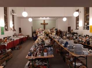 Großer Flohmarkt in der Gnadenkirche, 1 €, Marktplatz-Sammlungen & Haushaltsauflösungen in 1100 Favoriten