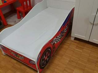 Kinderbett Autobett mit Matraze, 100 €, Kindersachen-Kinderzimmer in 1100 Favoriten