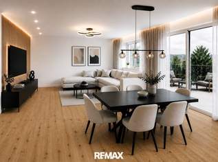 NEUBAU | Exklusive Penthousewohnung mit traumhafter Dachterrasse und Carport-Stellplatz in sonniger Lage!, 348000 €, Immobilien-Wohnungen in 4431 Haidershofen