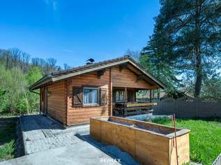 „Wohnen im Einklang mit der Natur – Stilvolles Holzhaus in traumhafter Ruhelage auf unverbaubarem Grundstück“, 369000 €, Immobilien-Häuser in 3003 Gemeinde Gablitz