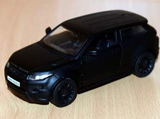 UNI FORTUNI Range Rover mattschwarz 1:36, 14 €, Marktplatz-Spiele, Bastelmaterial & Modellbau in 3370 Gemeinde Ybbs an der Donau