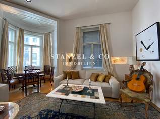 TOLLES ALTBAUAPARTMENT AM KARLSPLATZ, 1650000 €, Immobilien-Wohnungen in 1040 Wieden