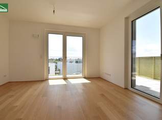 Hervorragende Raumaufteilungen im begehrte Niedrig-Energie-Standard – Grün – grüner – Hirschfeld, 282000 €, Immobilien-Wohnungen in 1210 Floridsdorf