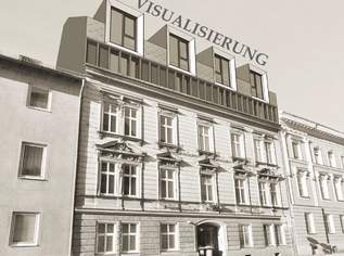 Stadthaus mitten in Linz mit derzeit 10 Kleinwohnungen und baubewilligtem Aufstockungsprojekt für zusätzlich 6 Wohnungen, 0 €, Immobilien-Häuser in Oberösterreich