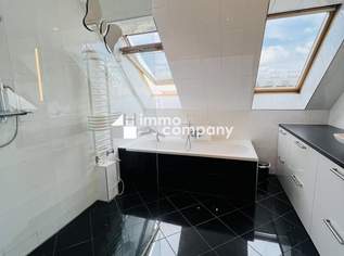 Luxuriöse zweistöckige Wohnung mit atemberaubendem Stadtblick + Balkon und geräumiger Terrasse! 15. Bezirk! U3, 730000 €, Immobilien-Wohnungen in 1150 Rudolfsheim-Fünfhaus