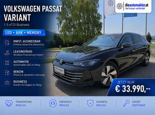 Passat 1.5 eTSI Business |LED|AHK|MEMORY|, 33990 €, Auto & Fahrrad-Autos in 9300 Sankt Veit an der Glan Passat 1.5 eTSI Business |LED|AHK|MEMORY|, 33990 €, Auto & Fahrrad-Autos in 9300 Sankt Veit an der Glan