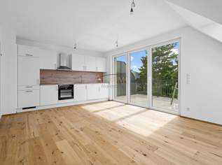 Erstbezug – moderne 2-Zimmer-Dachgeschosswohnung mit Terrasse und Weitblick, 299000 €, Immobilien-Wohnungen in 1210 Floridsdorf