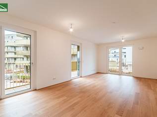 Provisionsfreie 3-Zimmer perfekt aufgeteilt mit Balkon - „Hirschfeld – Naturnah wohnen“ – Niedrig-Energie-Standard-Neubau, 434000 €, Immobilien-Wohnungen in 1210 Floridsdorf