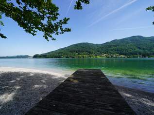 Badeplatz mit Steg & Kiesstrand, 830300 €, Immobilien-Grund und Boden in 4854 Oberburgau