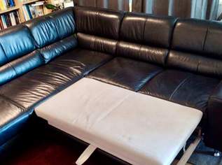 Echtleder Sofa mit Doppelbett funktion von Kika