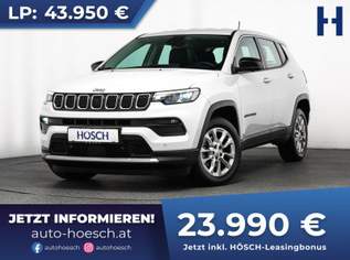 Compass T4 130 Aut. WINTER-PAKET LED 360° ACC, 24990 €, Auto & Fahrrad-Autos in 2512 Katastralgemeinde Tribuswinkel