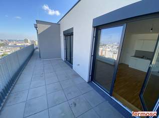 Stilvolle Dachgeschoßwohnung mit Weitblick – 1100 Wien, 1279 €, Immobilien-Wohnungen in 1100 Favoriten
