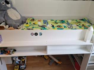 Kinder-Hochbett weiß , 149 €, Haus, Bau, Garten-Möbel & Sanitär in 9100 Völkermarkt