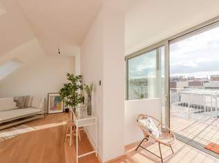 ++FonteFlats++ Fantastischer 3-Zimmer Dachgeschoss-ERSTBEZUG mit großartiger Dachterrasse, 499000 €, Immobilien-Wohnungen in 1100 Favoriten