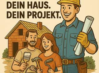 Pack’s an. Dein Haus. Dein Projekt. für die baugenehmigten pläne der doppelhäuser, 119444 €, Immobilien-Häuser in 4481 Raffelstetten