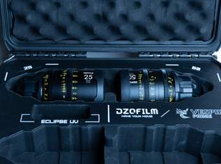DZOFilm Vespid Prime 25mm T2.1 PL/EF + 50mm T2.1 PL/EF + 4-Slot Koffer, 2250 €, Marktplatz-Kameras & TV & Multimedia in 4020 Linz