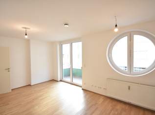 Ruhelage: Moderne 2-Zimmer-Wohnung mit Balkon direkt an der Donau, 899.72 €, Immobilien-Wohnungen in 1220 Donaustadt