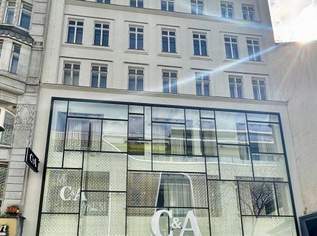 Helle Büroräumlichkeiten mit Altbauflair in TOP-Frequenzlage, 3240.18 €, Immobilien-Gewerbeobjekte in 1060 Mariahilf