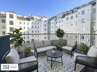 Altbau trifft Design – Traumhafte 3-Zimmer-Wohnung frisch saniert mit hofseitigem Balkon, 365000 €, Immobilien-Wohnungen in 1100 Favoriten