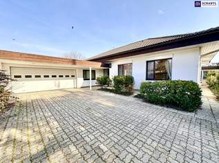 Traumhafter Bungalow ++ Villa mit Indoor-Pool ++ Weinkeller ++ Wunderschöner Gepflegter Garten ++ Perfekte Lage in Gänserndorf ++ Beeindruckende Architektur ++ Vielseitige Nutzungsmöglichkeiten ++, 995000 €, Immobilien-Häuser in 2230 Gemeinde Gänserndorf