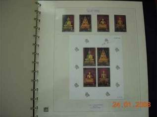 THAILAND-Briefmarkensammlung, postfr., Jg. 1992-2005